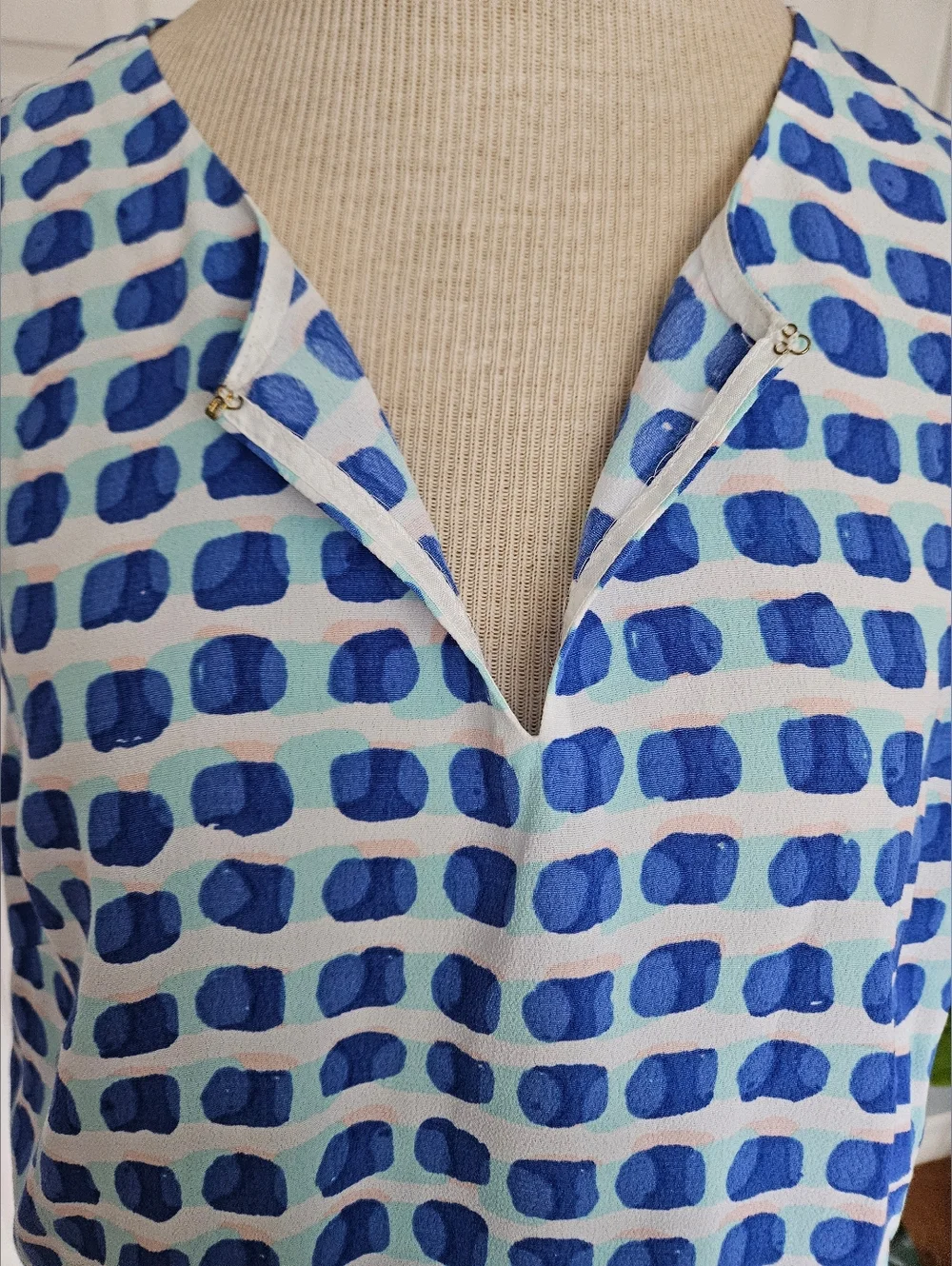 NWT Kate Spade Island Stamp Geometric Romper Preppy Summer Resortwear Size L